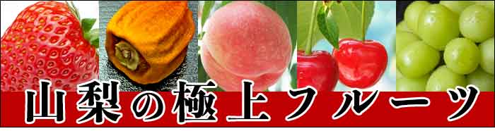 山梨の極上フルーツ