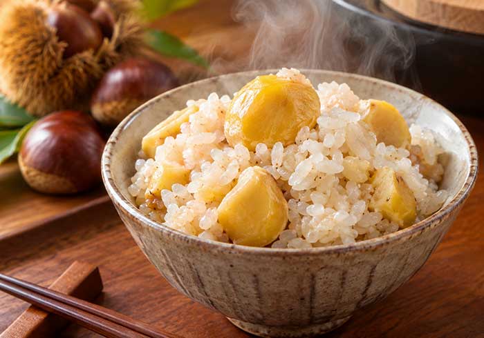 栗の食べ方